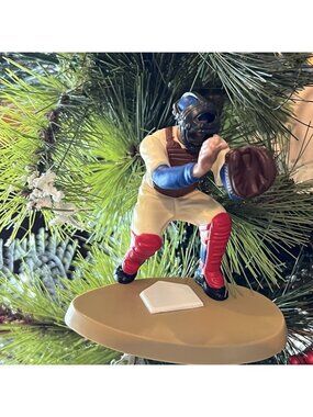Roy Campanella Vintage Starting Lineup Christmas Tree Ornament HOF Mancave 1998